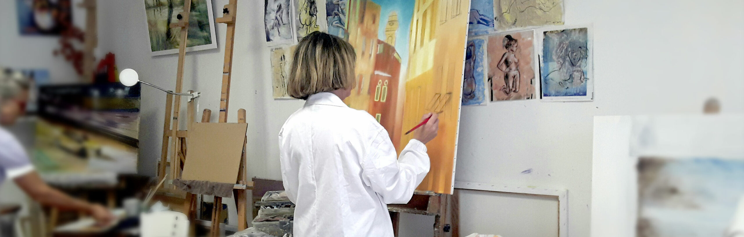 Atelier dessin et peinture à La Rochelle Art en Ciel Nathalie TRIGODET