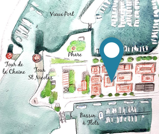 Art en Ciel, atelier de peinture et dessin sur le port de La Rochelle
