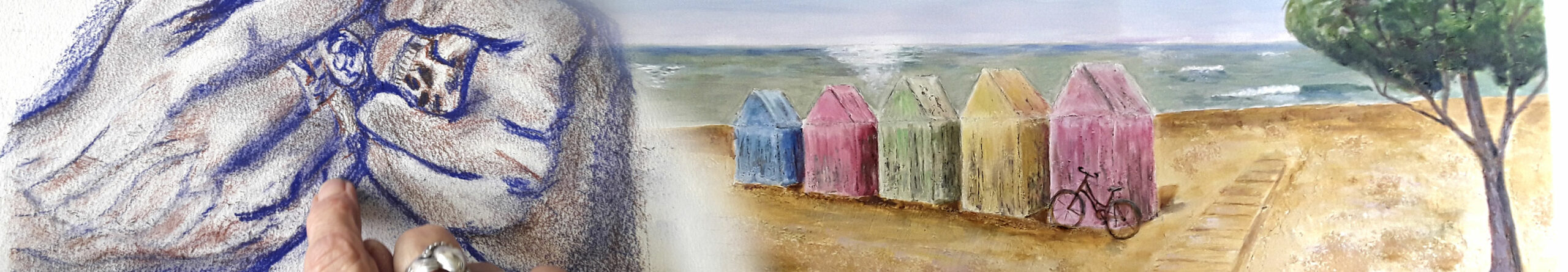 Atelier Art en CIel - dessin et peinture à La Rochelle - Nathalie Trigodet