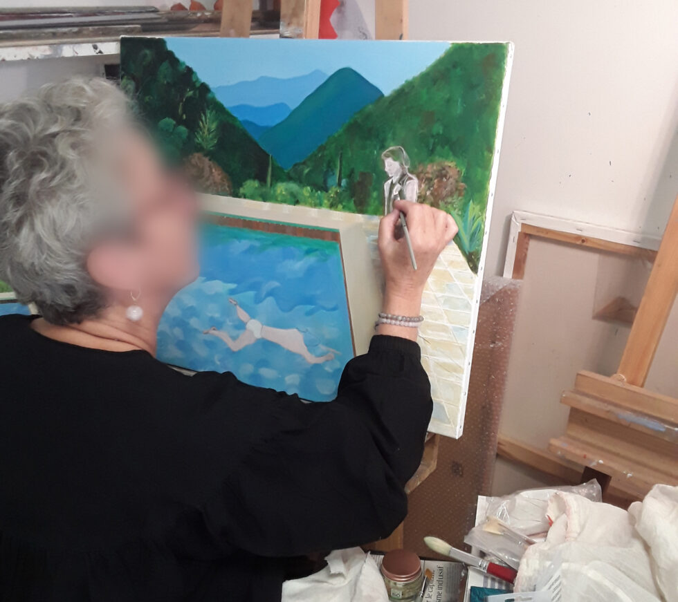 Atelier Art en Ciel - dessin et peinture à La Rochelle - travaux des élèves