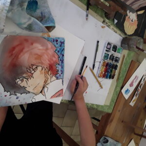 Stage enfant peinture et dessin La Rochelle - Atelier Art en Ciel
