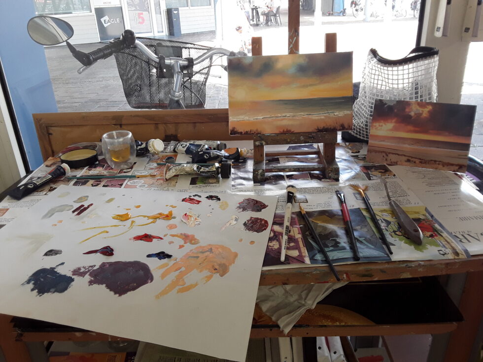 Atelier Art en Ciel - dessin et peinture à La Rochelle - travaux des élèves