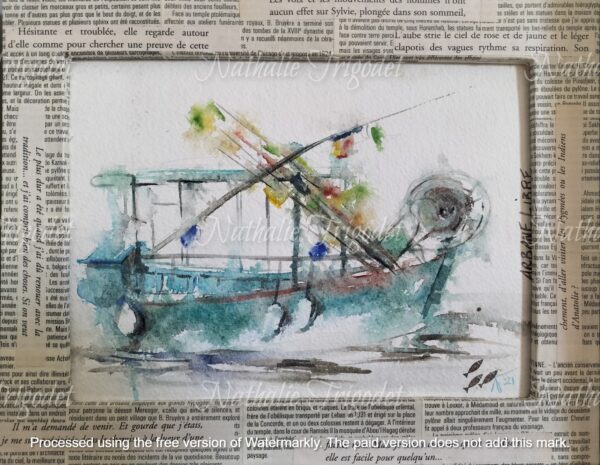Nathalie Trigodet- artiste peintre- La Rochelle