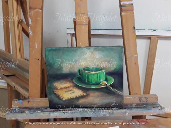 Tasse à café - Nathalie Trigodet, artiste peintre à La Rochelle