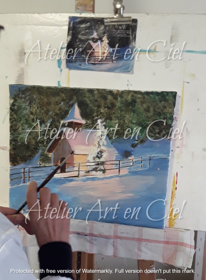 Atelier de peinture à la Rochelle - Nathalie Trigodet, artiste peintre à La Rochelle