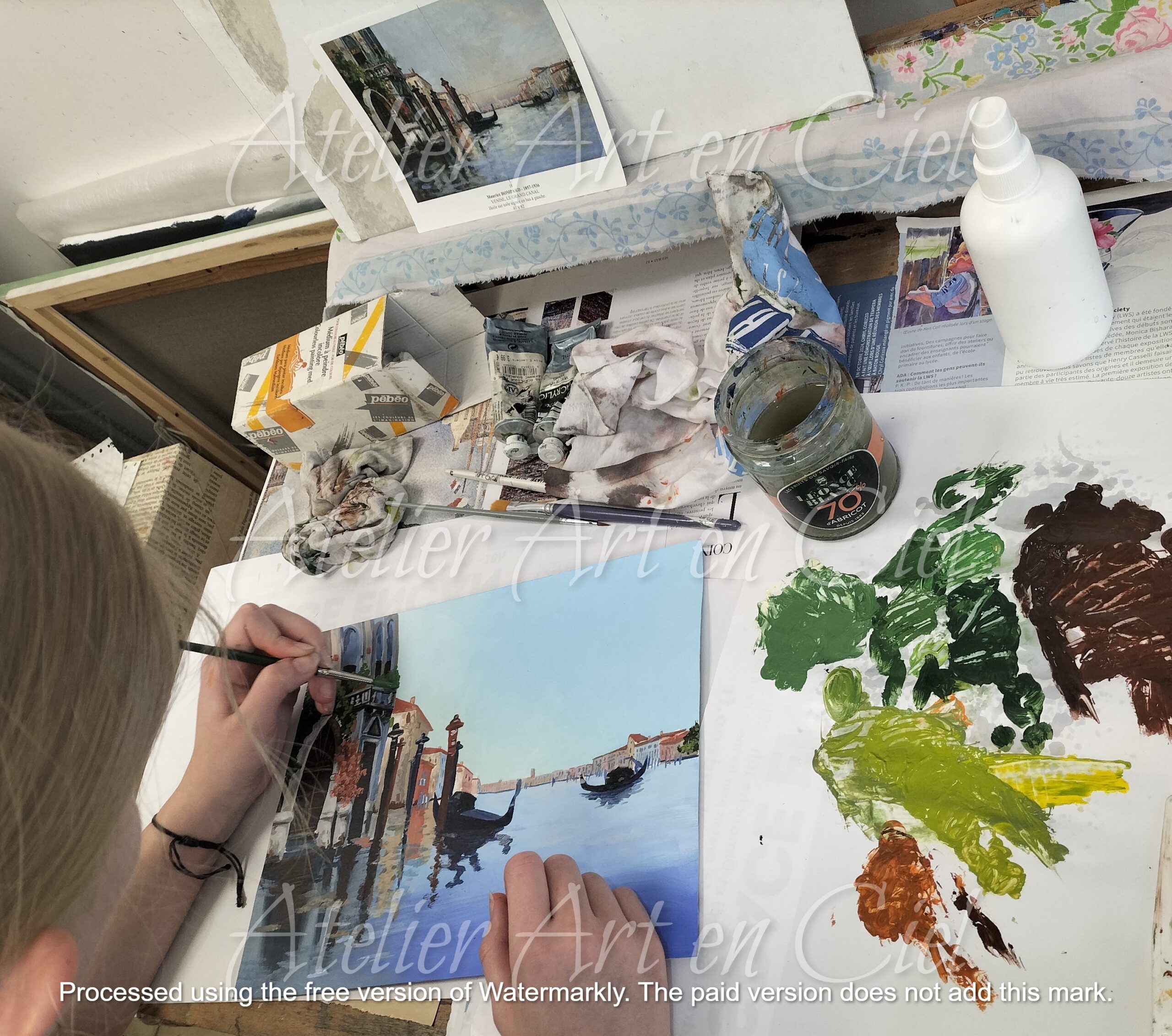 Cours de peinture La Rochelle
