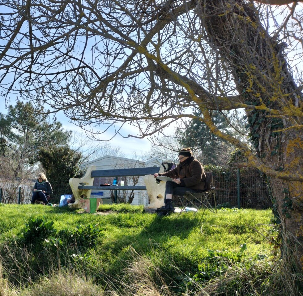 Fouras 2025 cours en extérieur