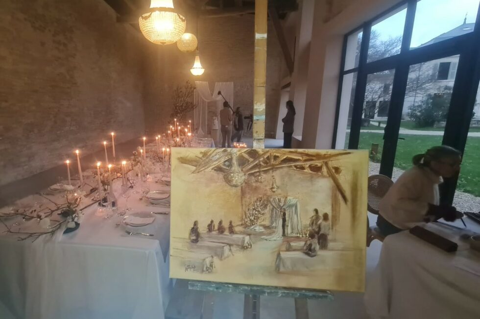 Tableau-sur toile-Mariage