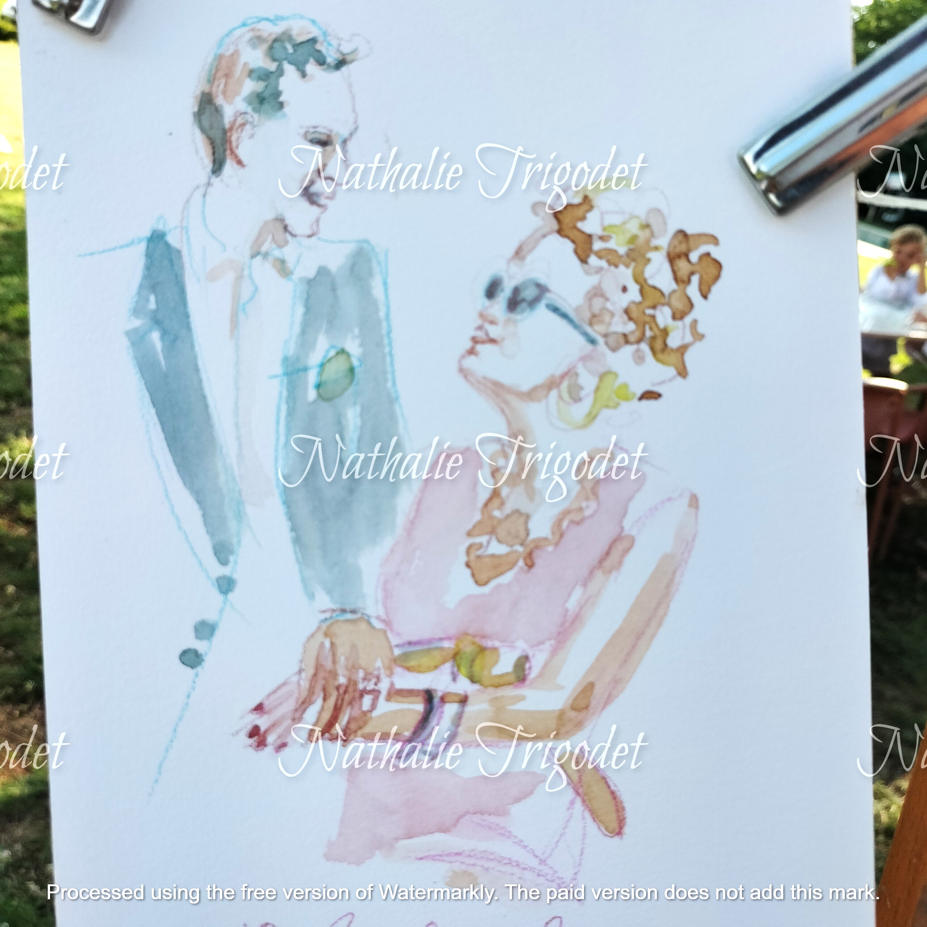 Nathalie-Trigodet-wedding-skething-mariage