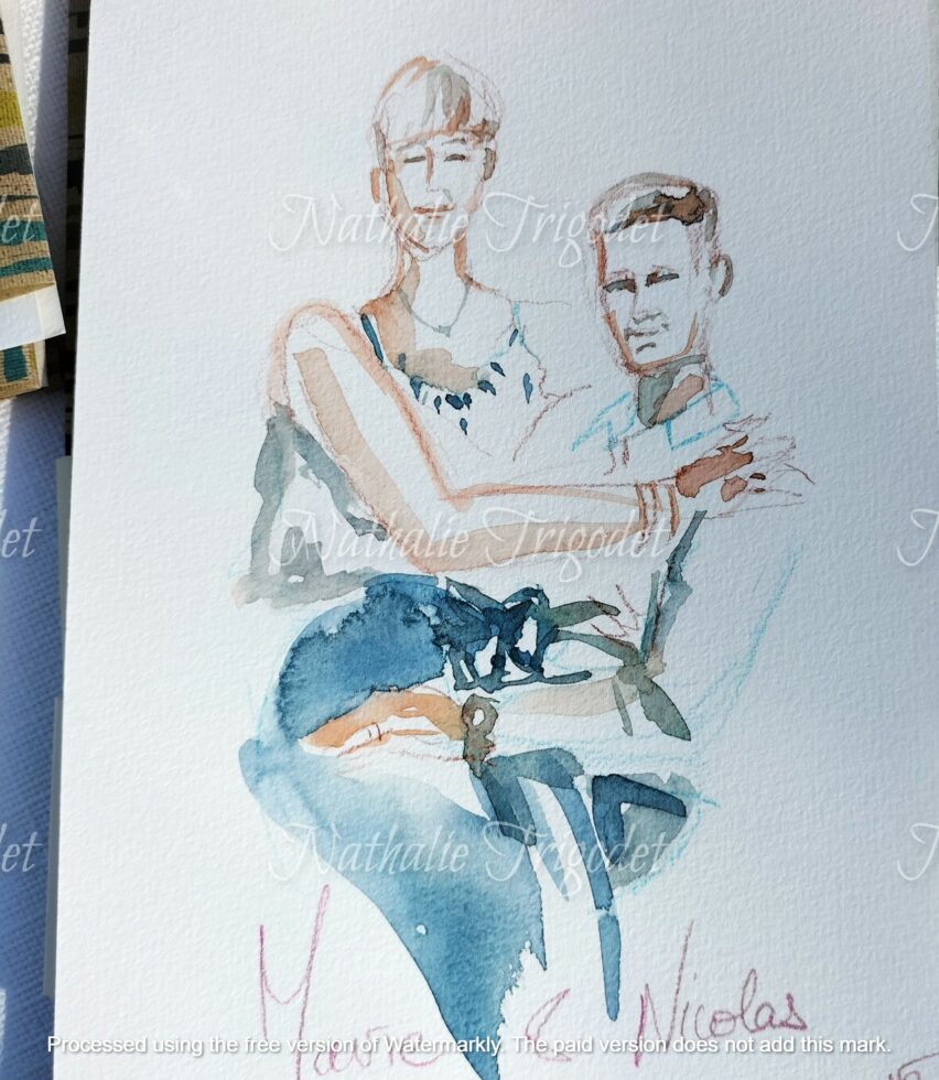 Nathalie-Trigodet-wedding-skething-mariage