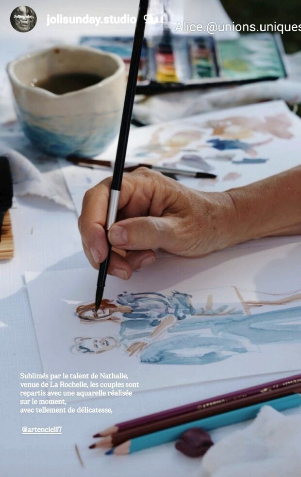 nathalie-trigodet-artiste-wedding-sketcher-croquis-mariage