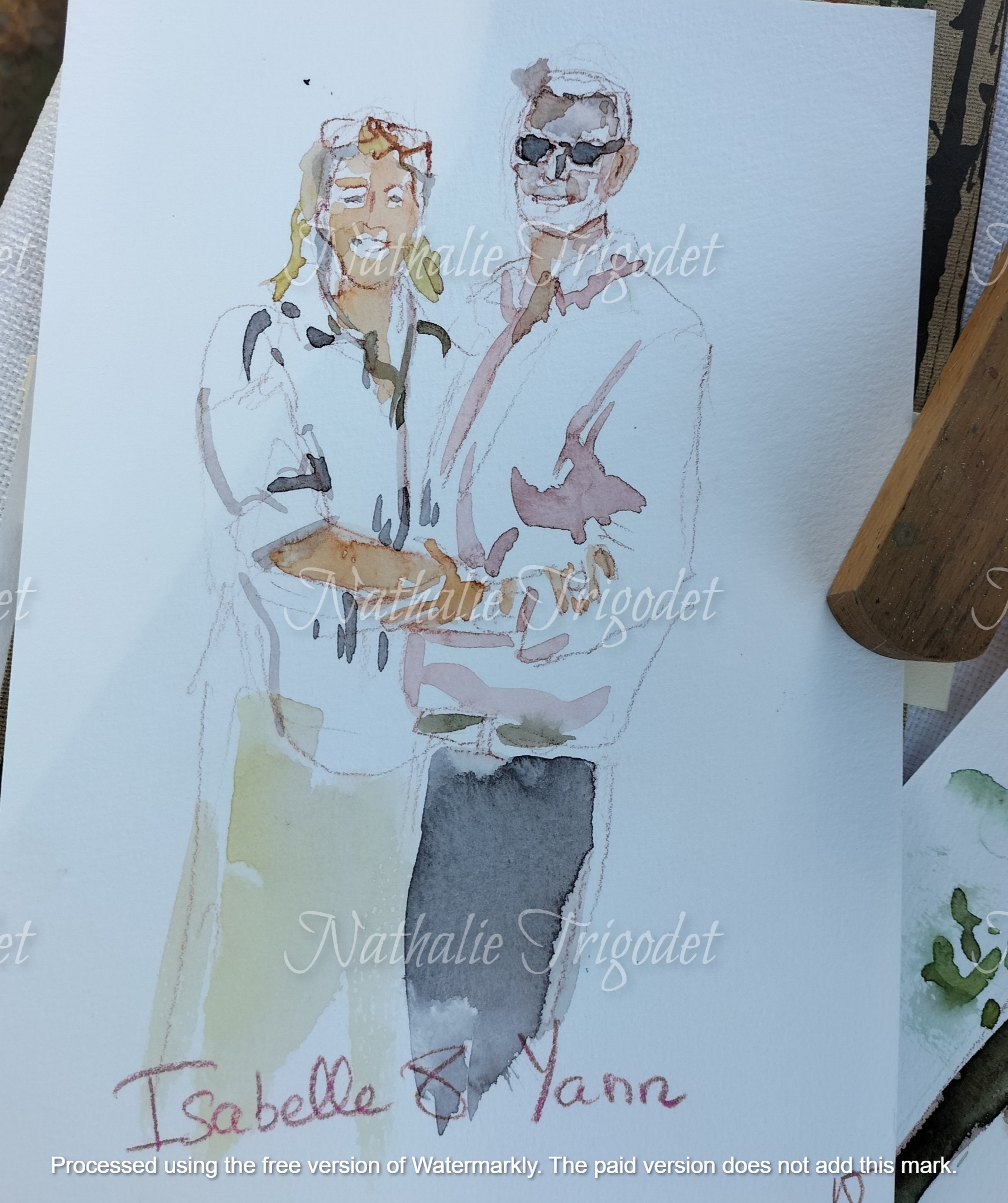 Nathalie-Trigodet-wedding-skething-mariage