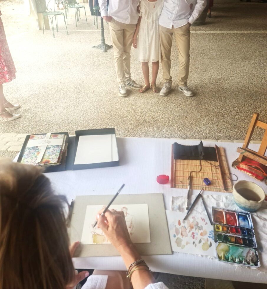 Nathalie-Trigodet-croquis de mariage