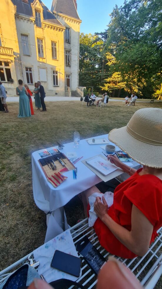 Nathalie-Trigodet-croquis de mariage