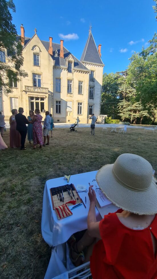 Nathalie-Trigodet-croquis de mariage