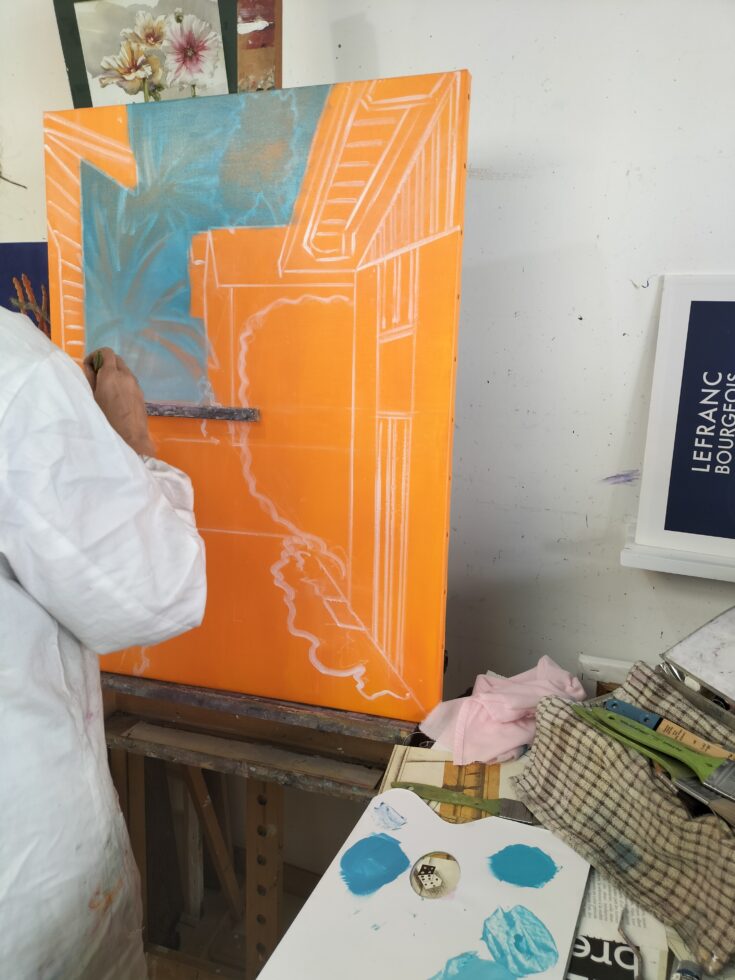 Travaux des élèves- atelier Arte en ciel - La Rochelle